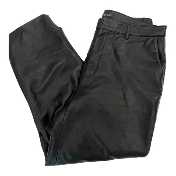 Hidden Designer~ ASbyDF ASbyDF JORDAN RECYCLED LEATHER TROUSERS-  12 ~Gorgeous - Picture 7 of 11